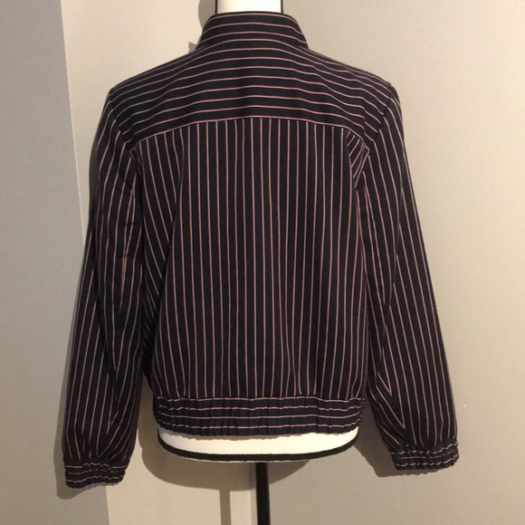 Banana Republic Pinstripe Lightweight Jacket - Picture 6 of 9
